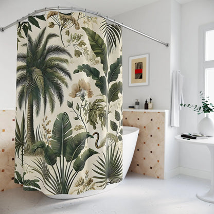 Tropical Oasis Shower Curtain