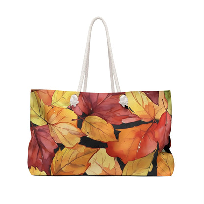 Autumn Leaves Weekender Bag