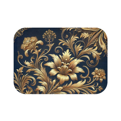 Elegant Floral Bath Mat