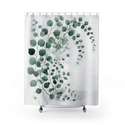 Botanical Shower Curtains for Relaxing Bathrooms