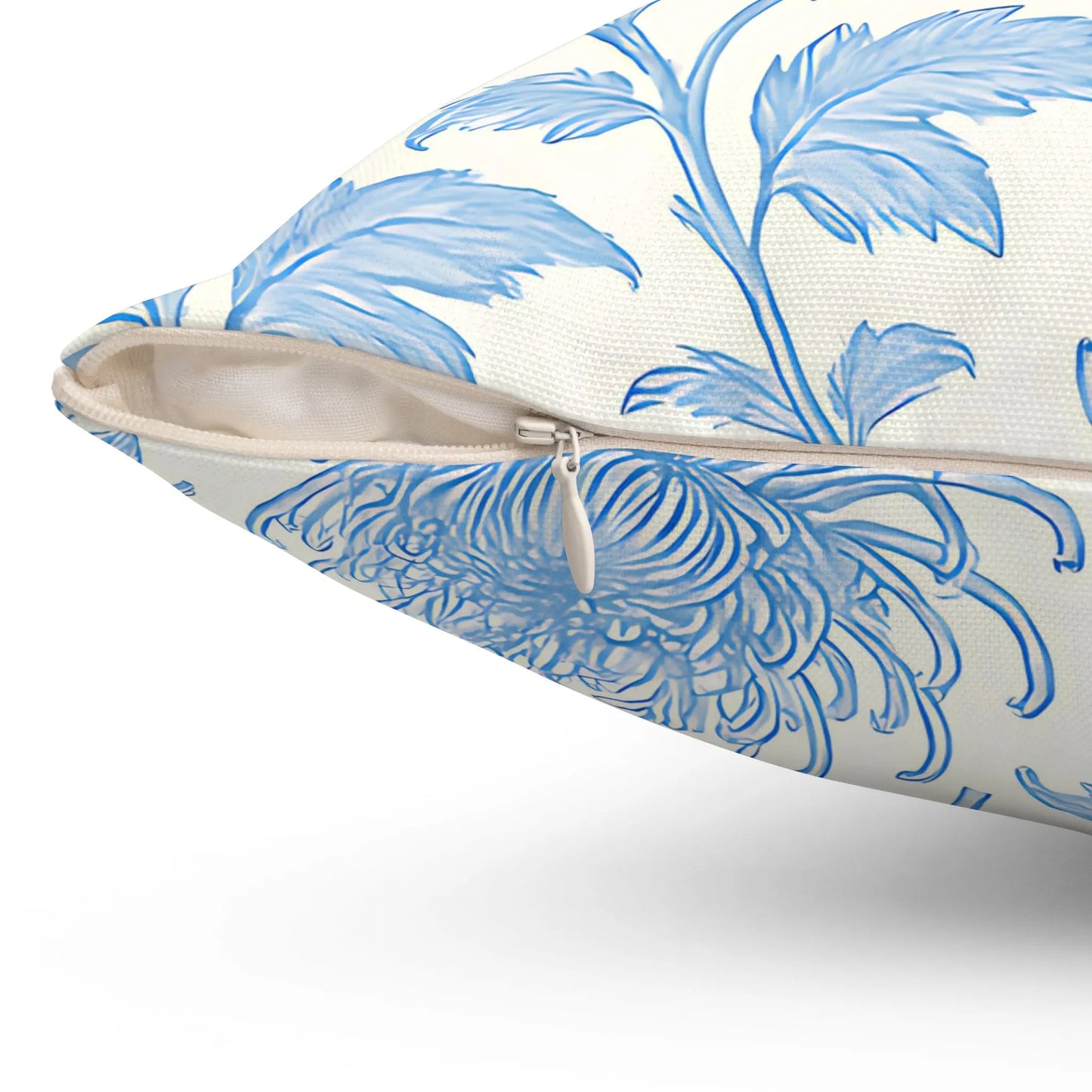 Chic Floral Accent Pillow
