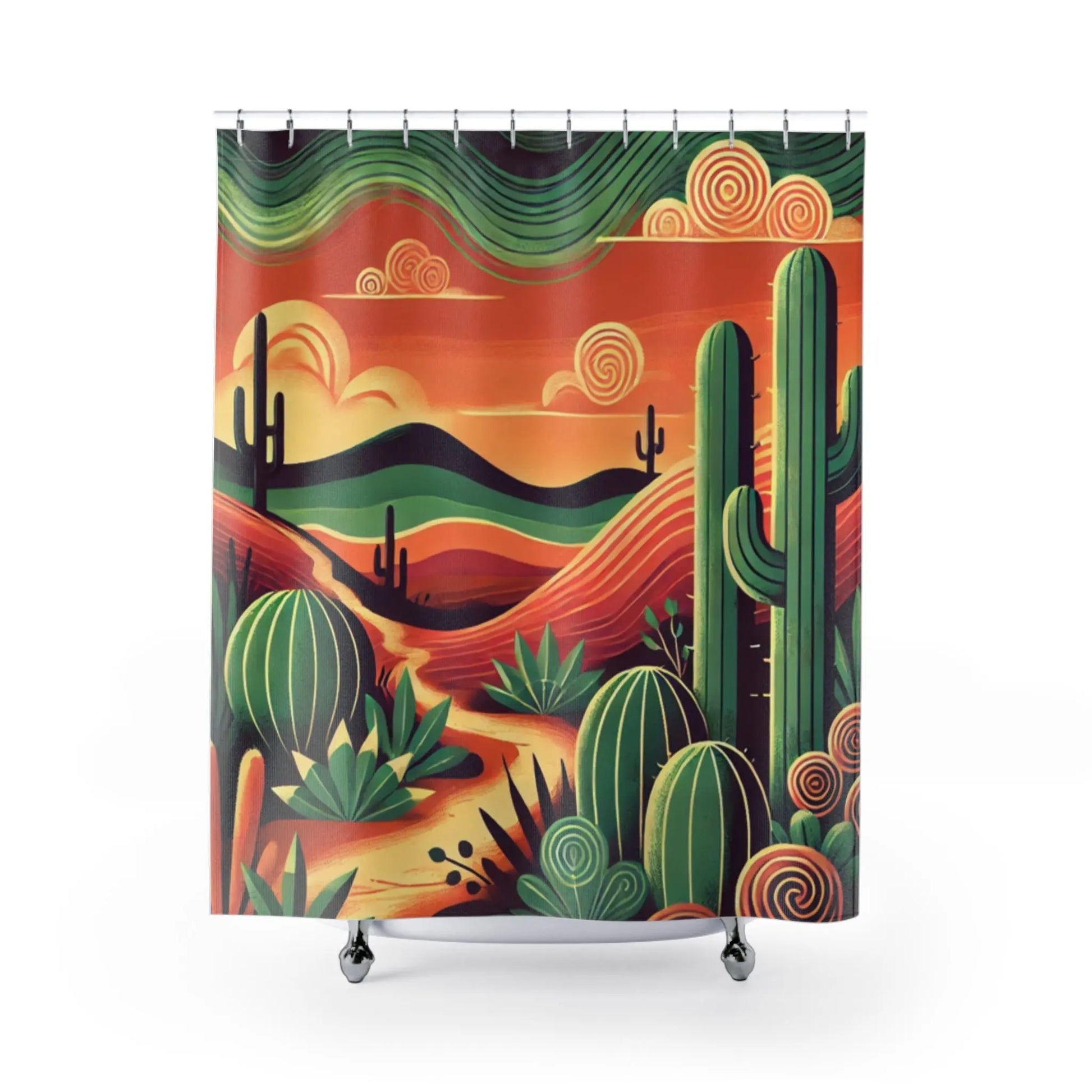 Desert Oasis Shower Curtain