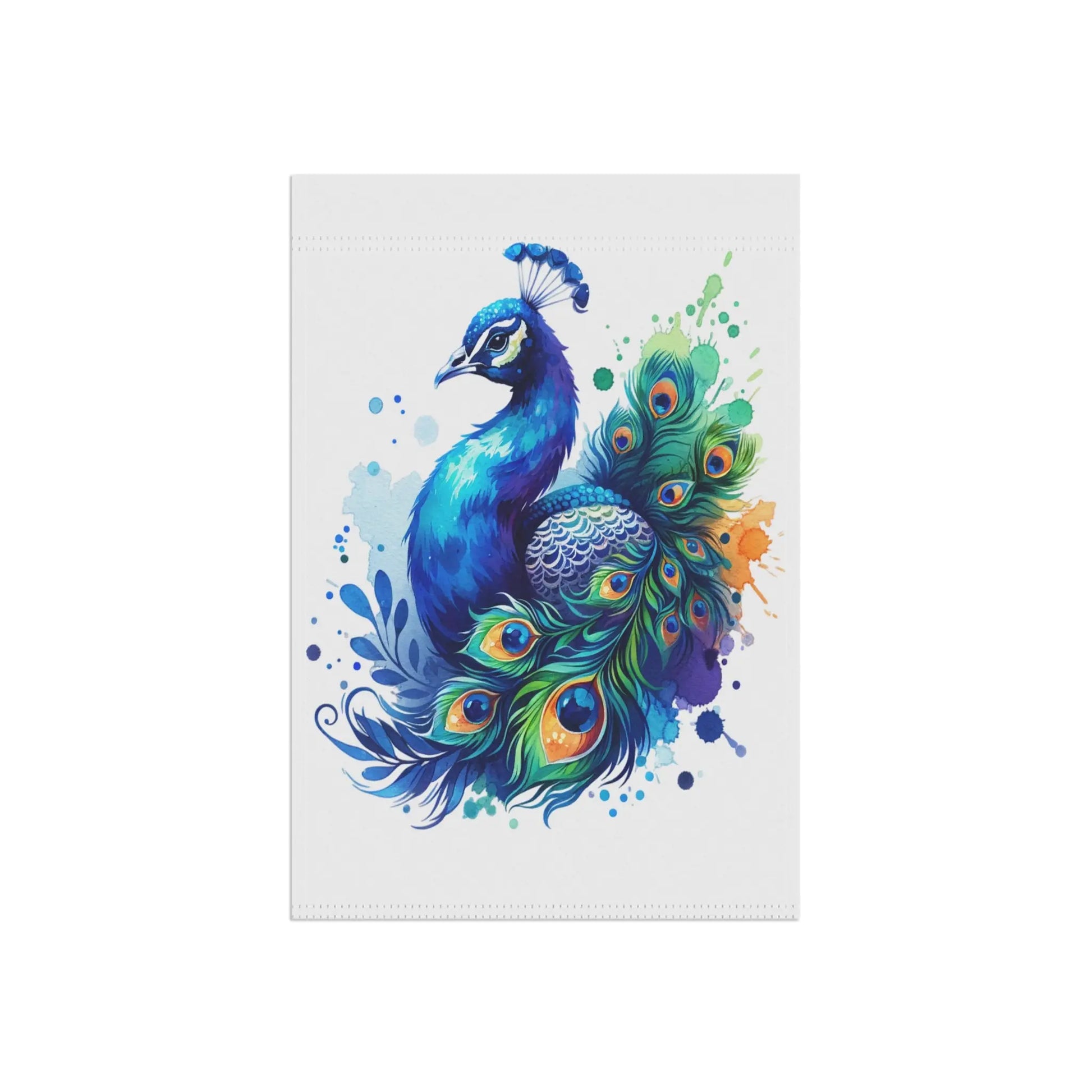 Peacock Garden Banner