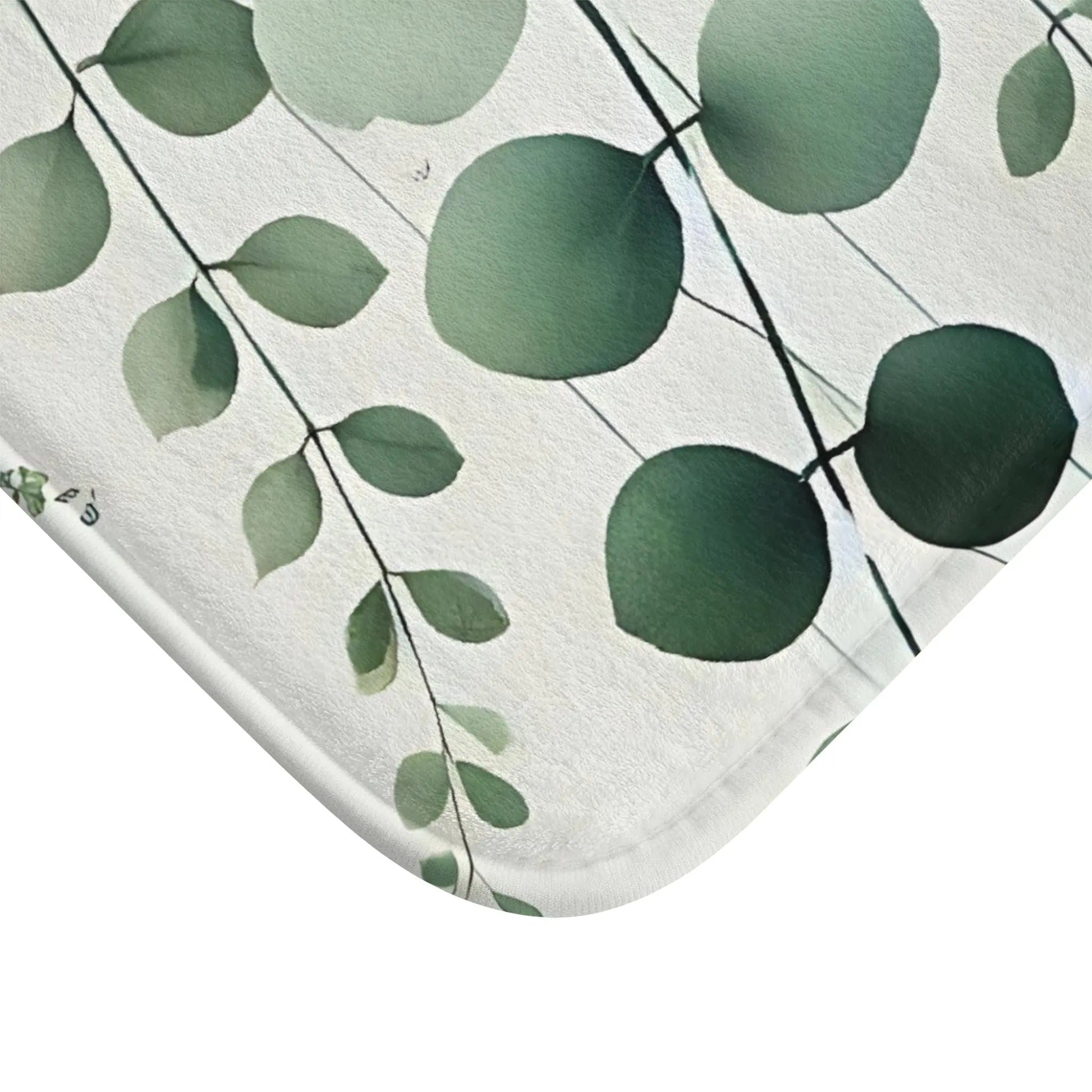 Botanical Greenery Bath Mat