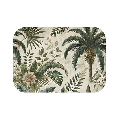 Tropical Leaf Bath Mat