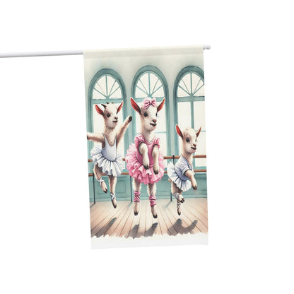 Whimsical Goat Ballerina House Banner