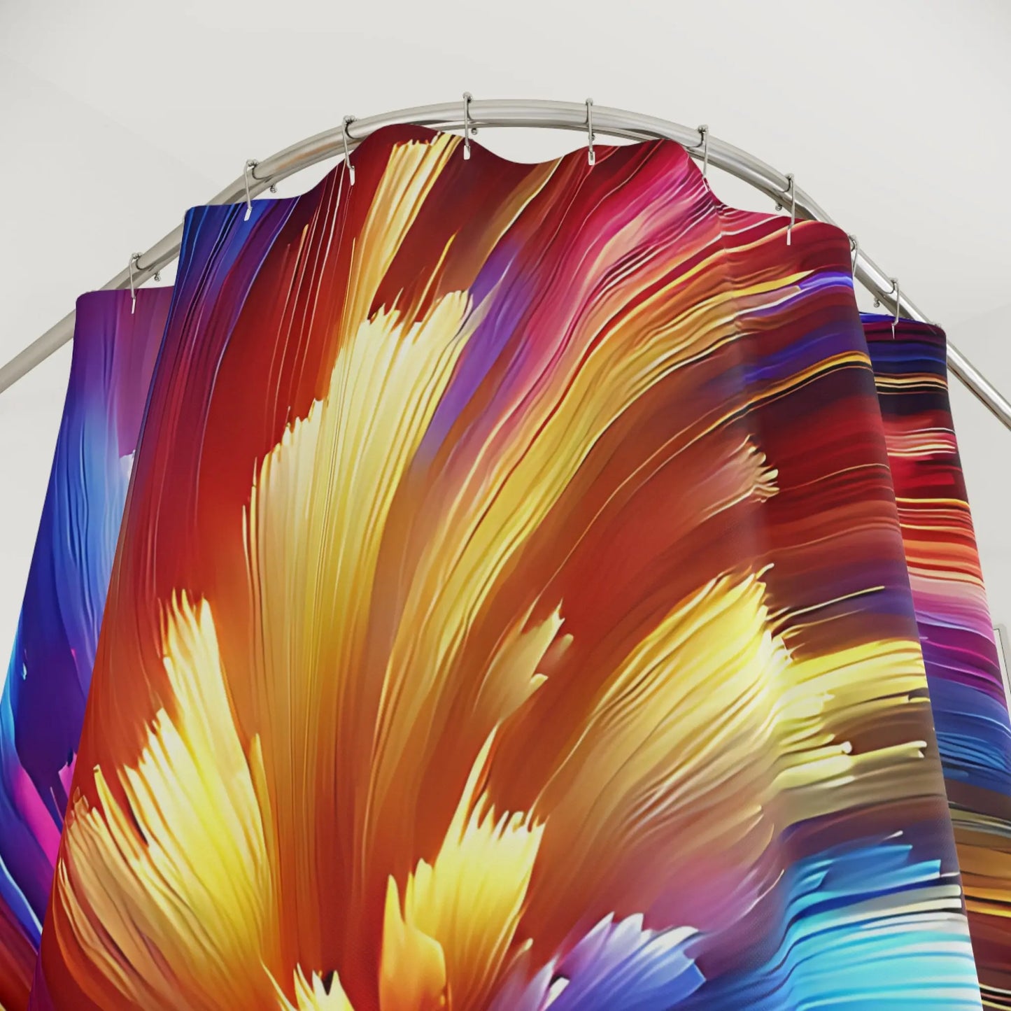 The Aura Effect Shower Curtains