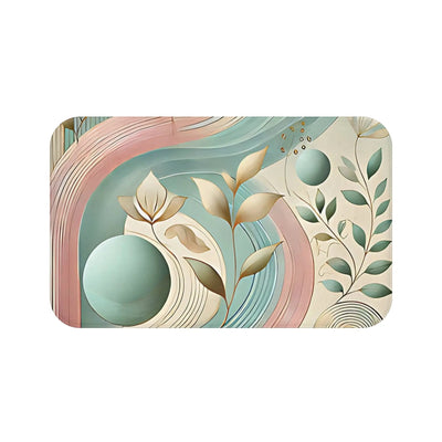 Bohemian Floral Bath Mat