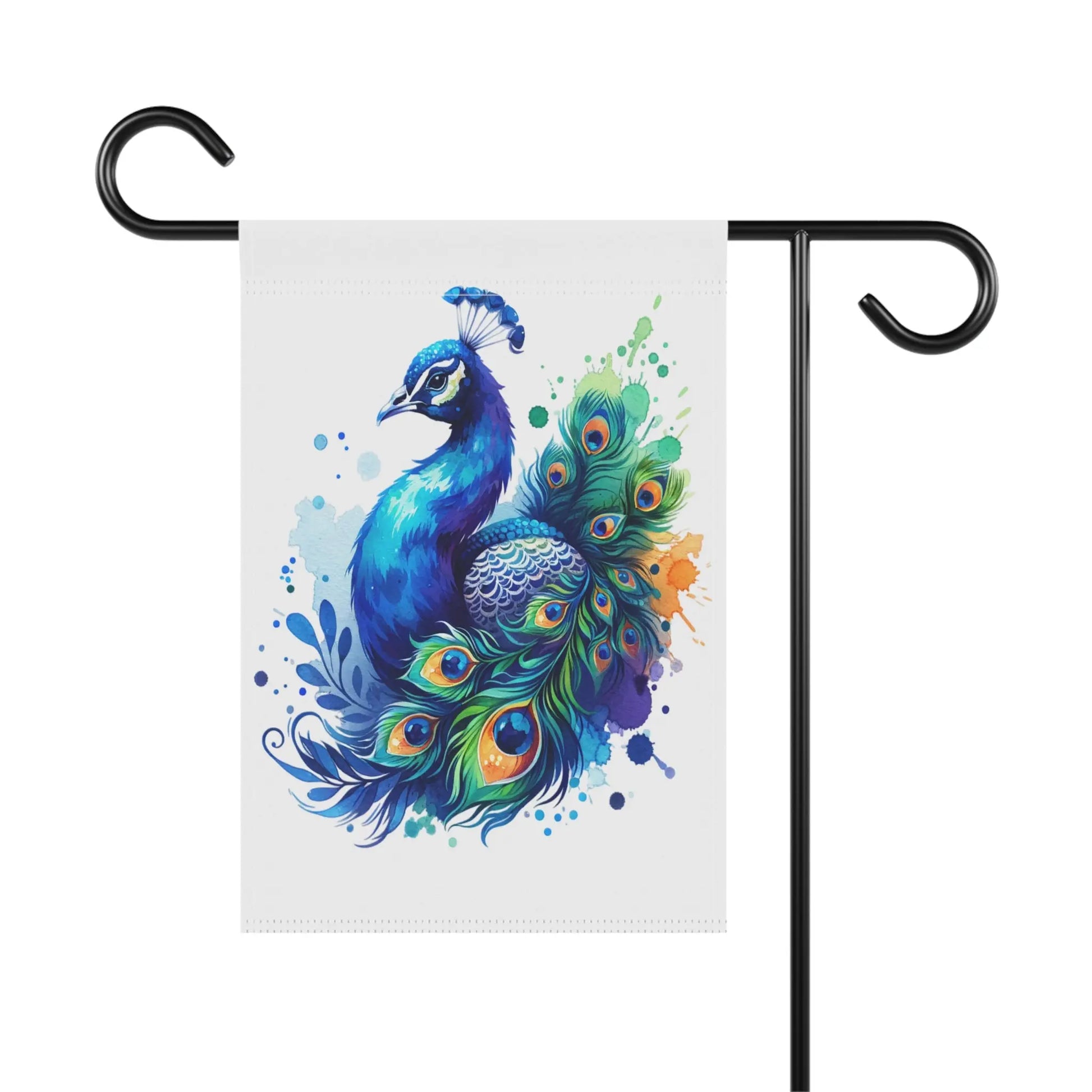 Peacock Garden Banner