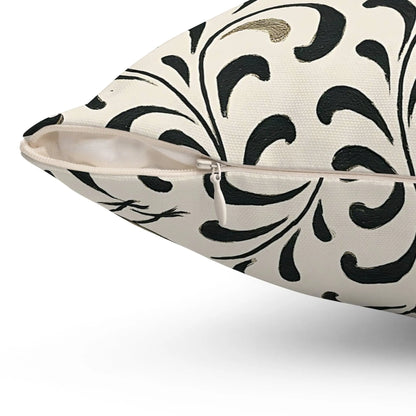 Chic Bird Design Throw Pillow