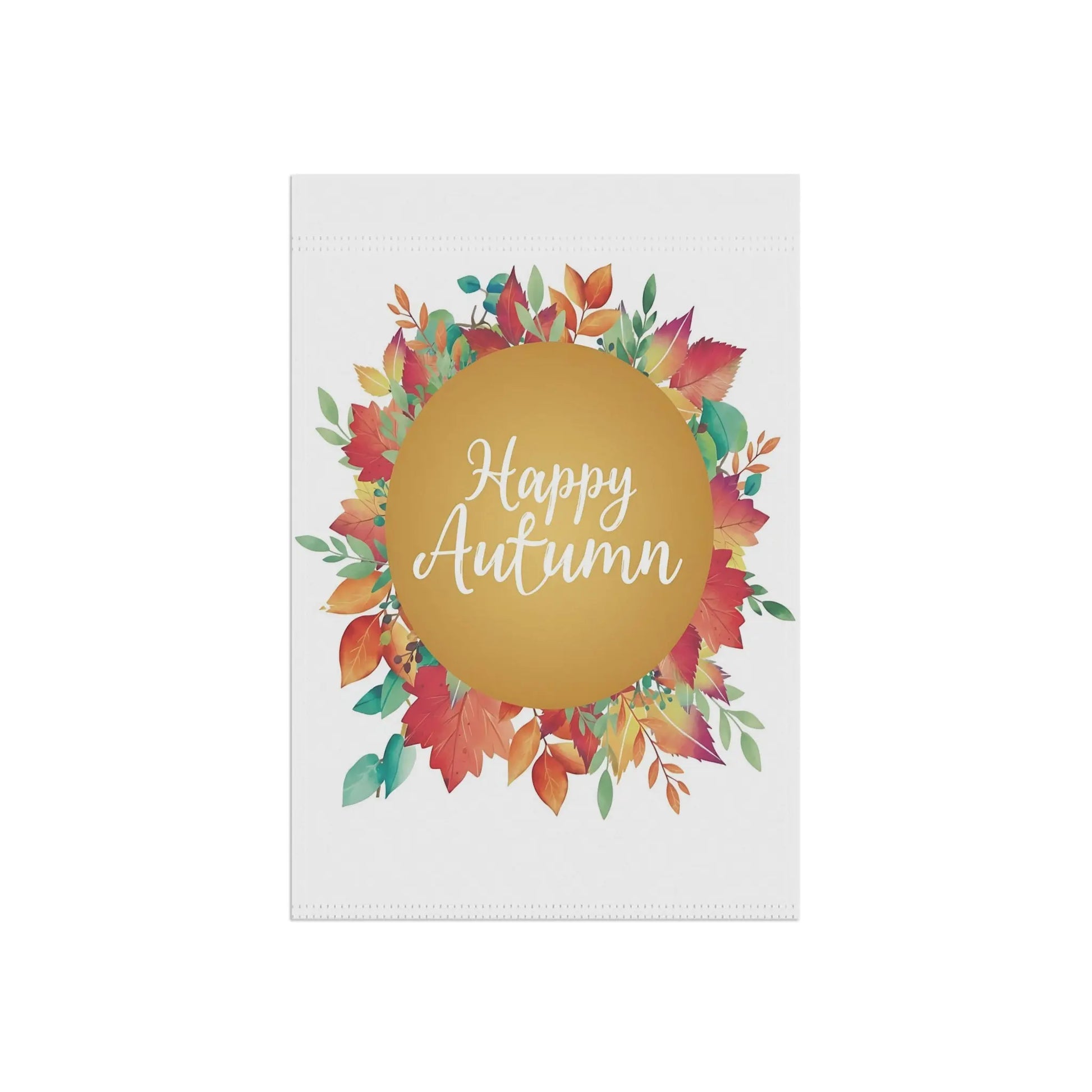 Happy Autumn Garden Banner