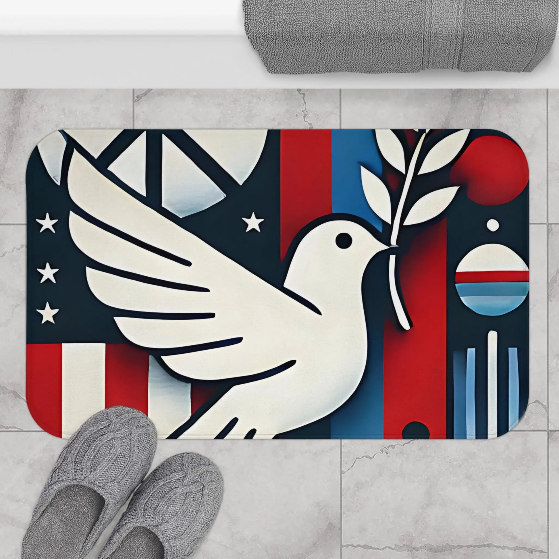 Peaceful Dove Bath Mat