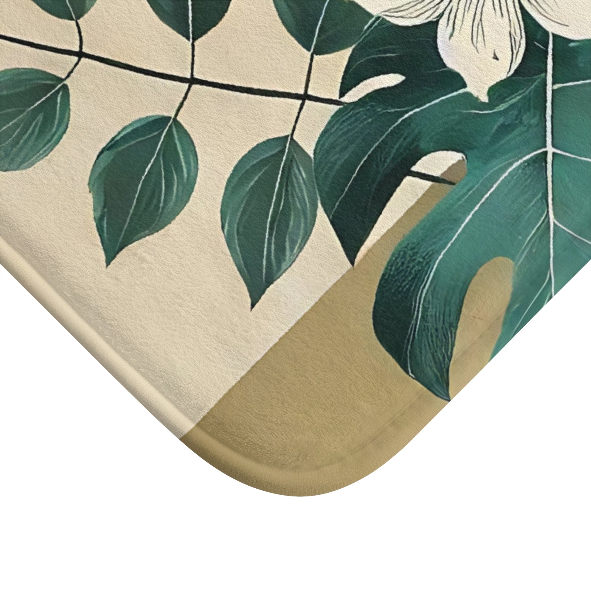 Tropical Botanical Bath Mat