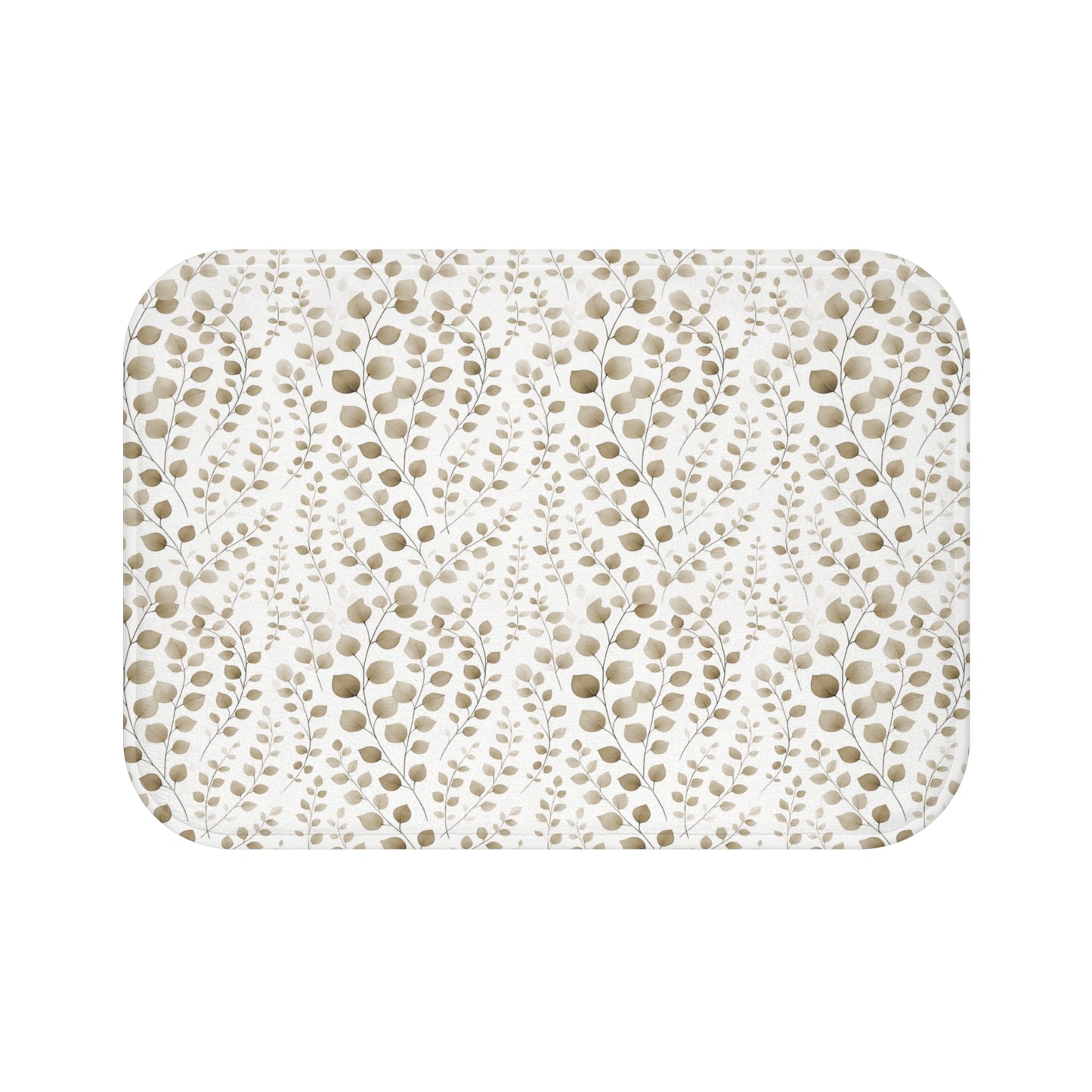 Boho Floral Bath Mat