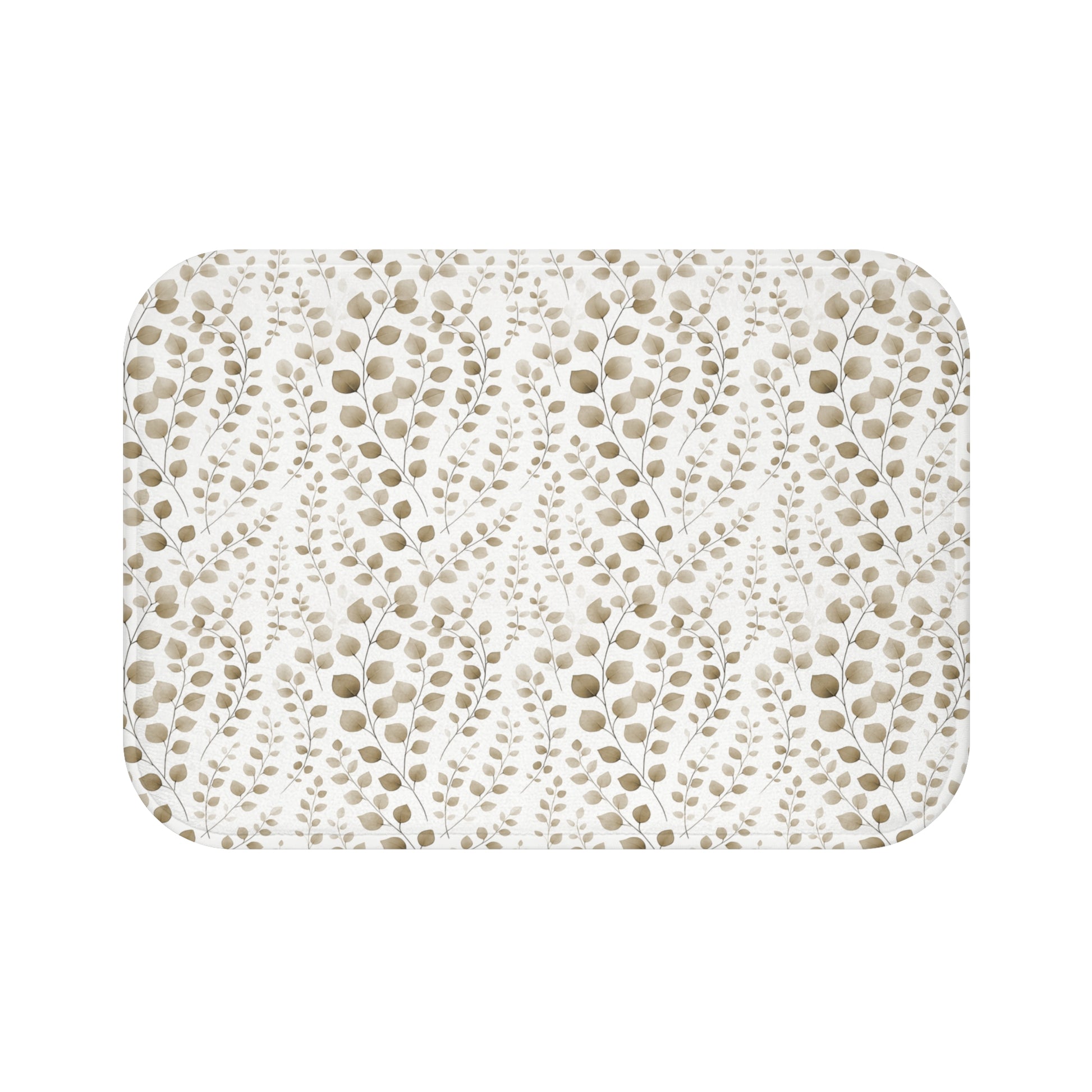 Boho Floral Bath Mat