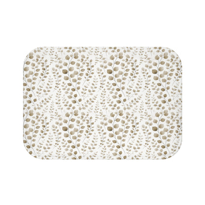 Boho Floral Bath Mat