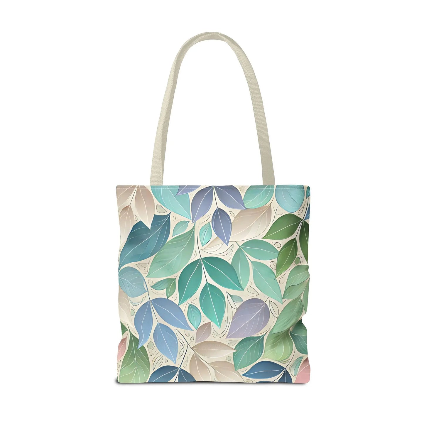 Pastel Leaf Tote Bag