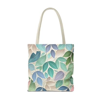 Pastel Leaf Tote Bag