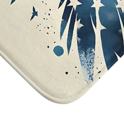 Patriotic Eagle Bath Mat