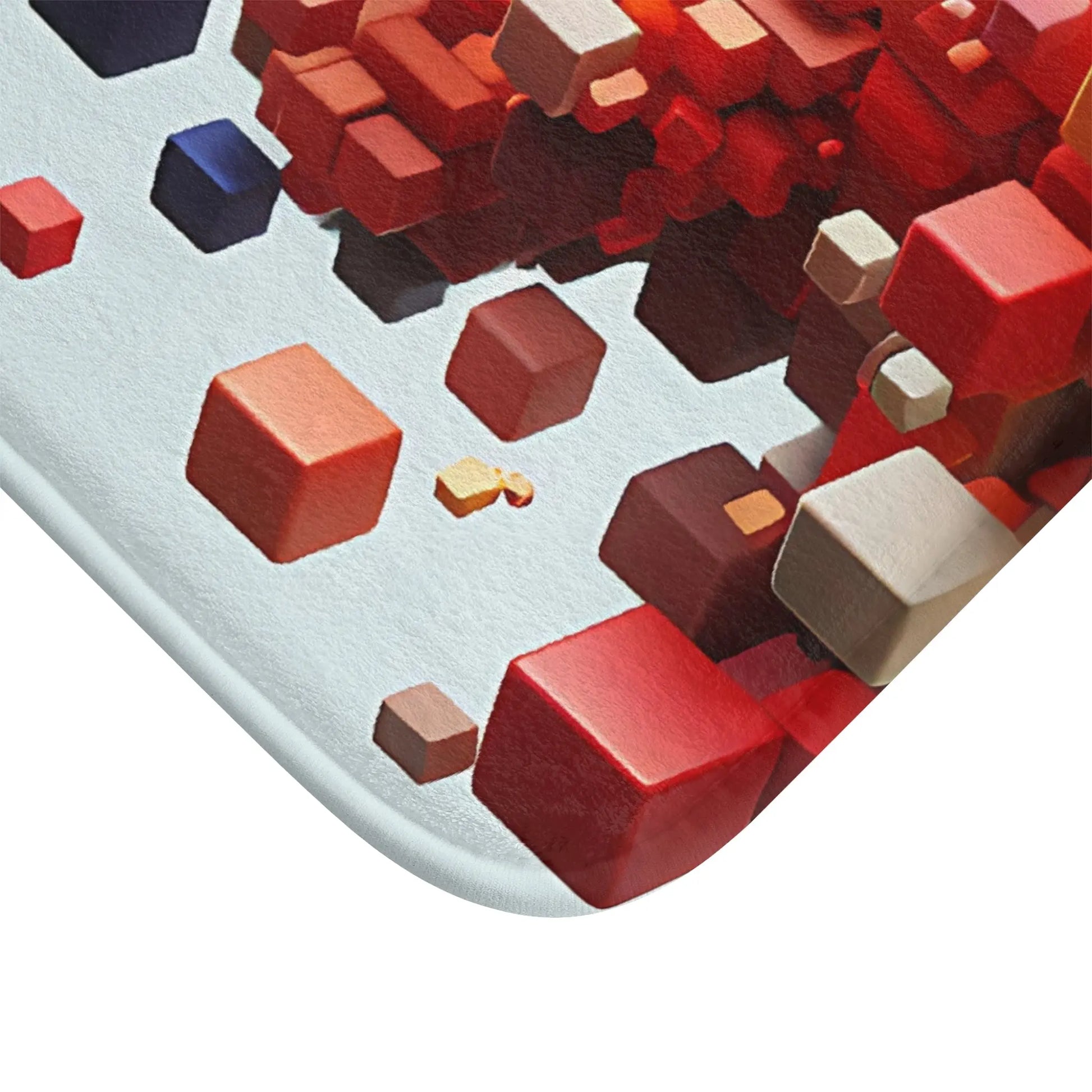 Colorful Geometric Bath Mat