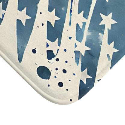 Patriotic Eagle Bath Mat