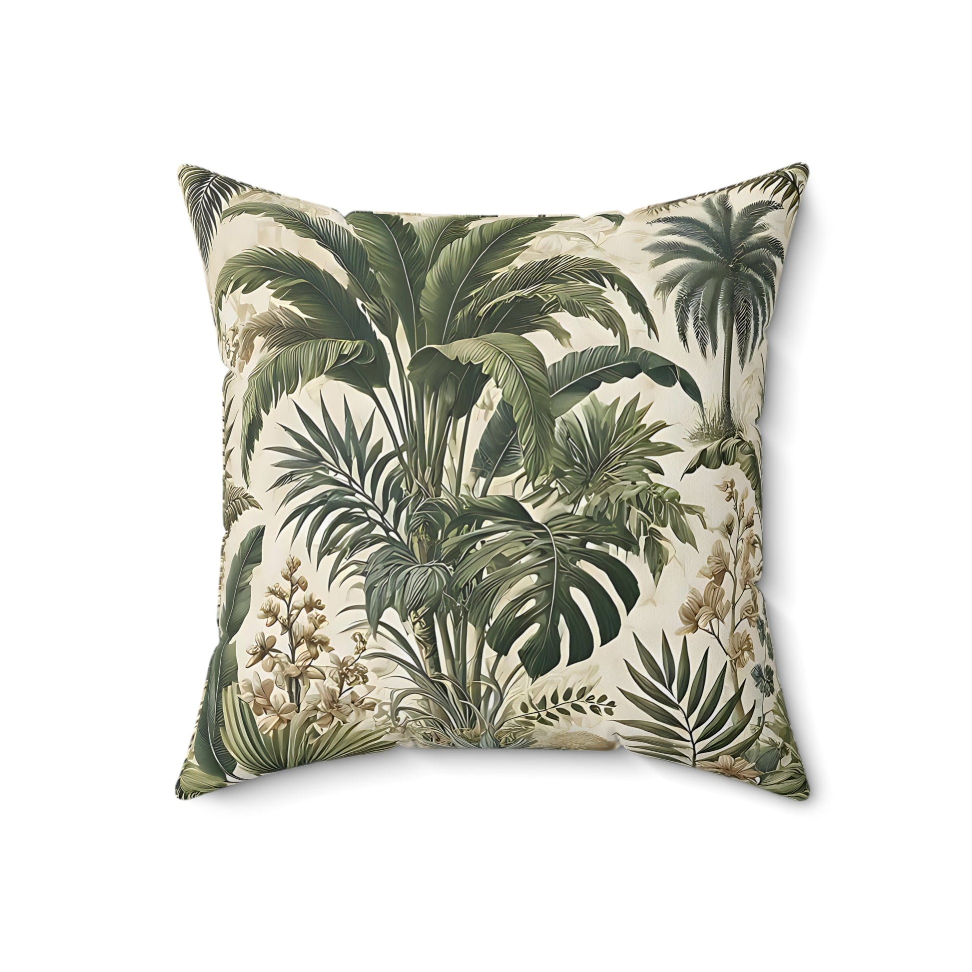 Tropical Oasis Square Pillow