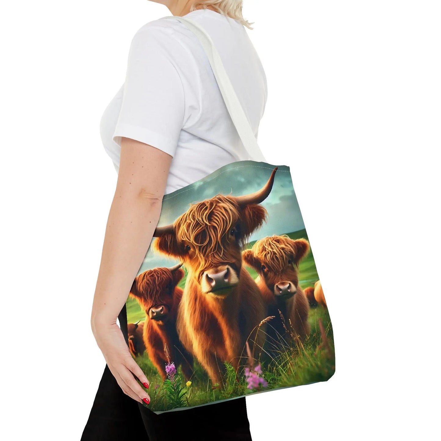 Highland Cow Tote Bag