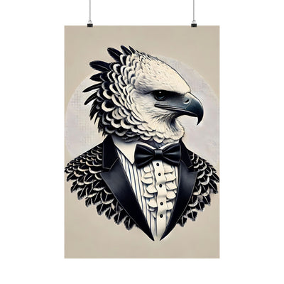 Elegant Harpy Eagle Poster