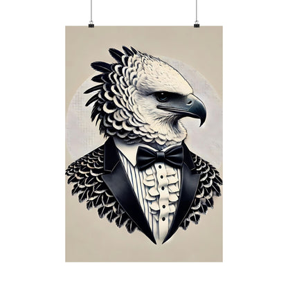 Elegant Harpy Eagle Poster