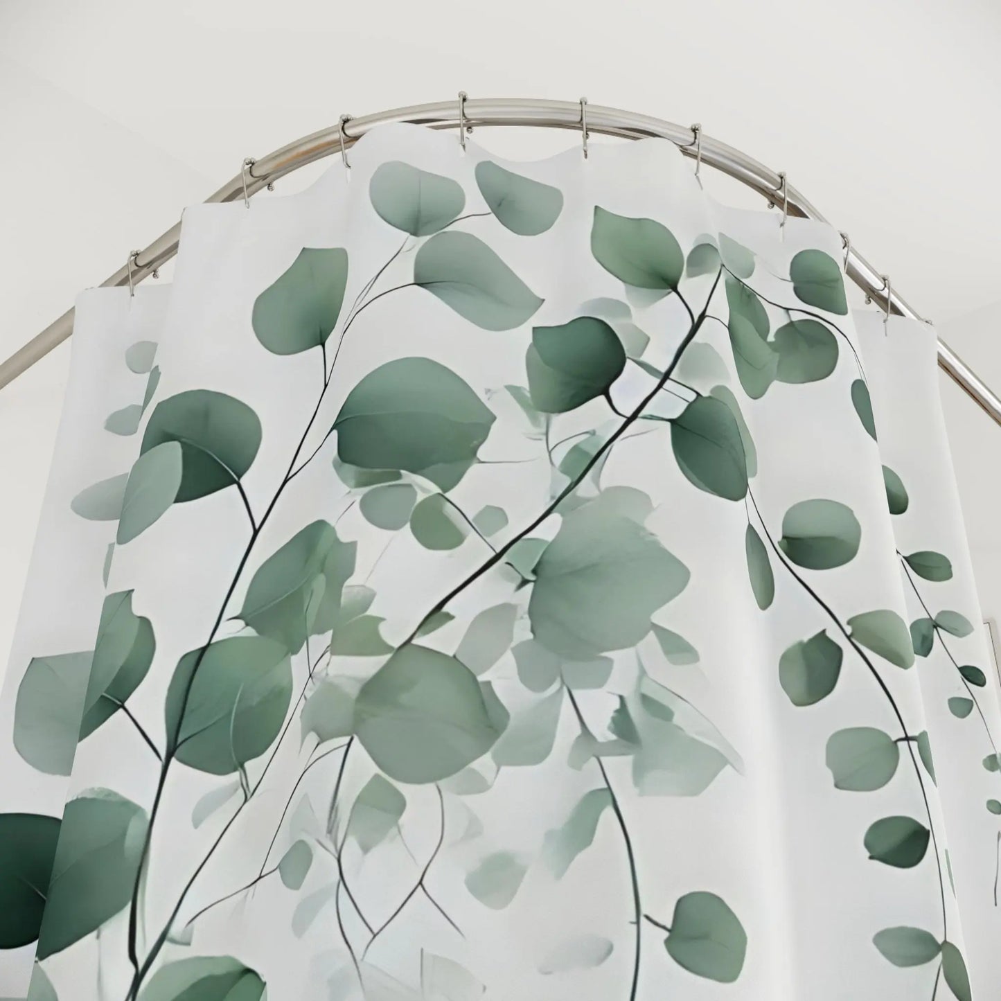 Botanical Shower Curtains for Relaxing Bathrooms