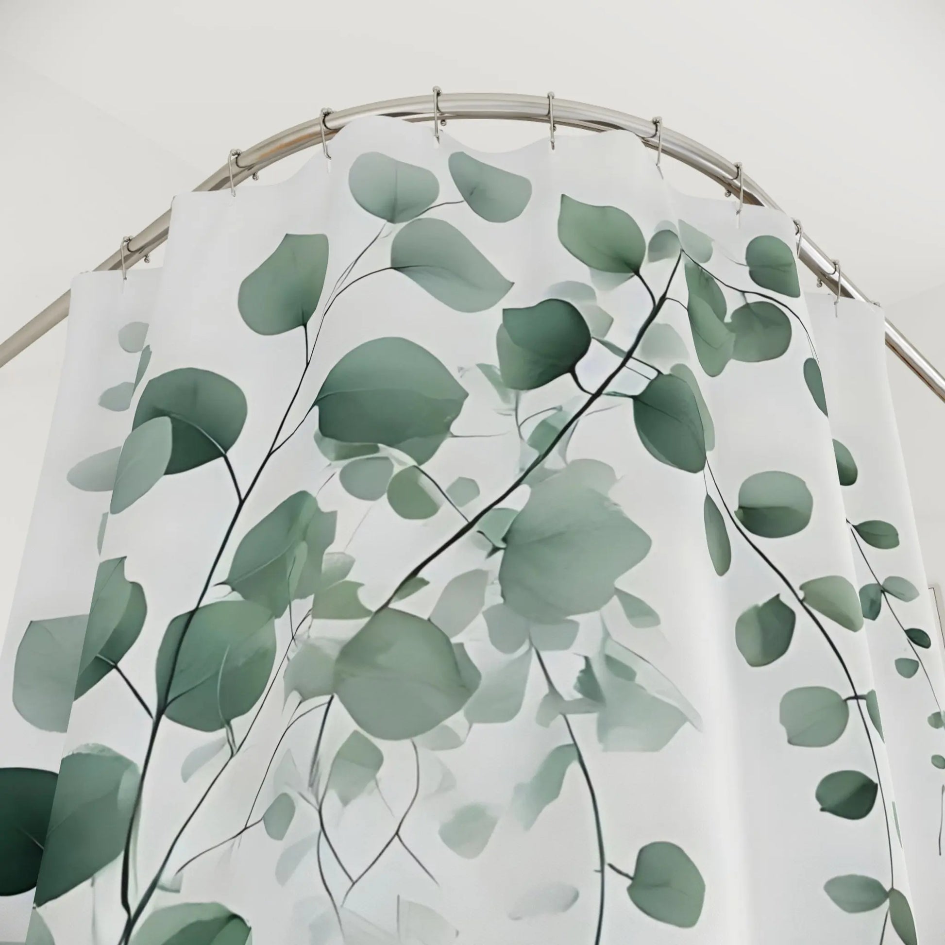 Botanical Shower Curtains for Relaxing Bathrooms