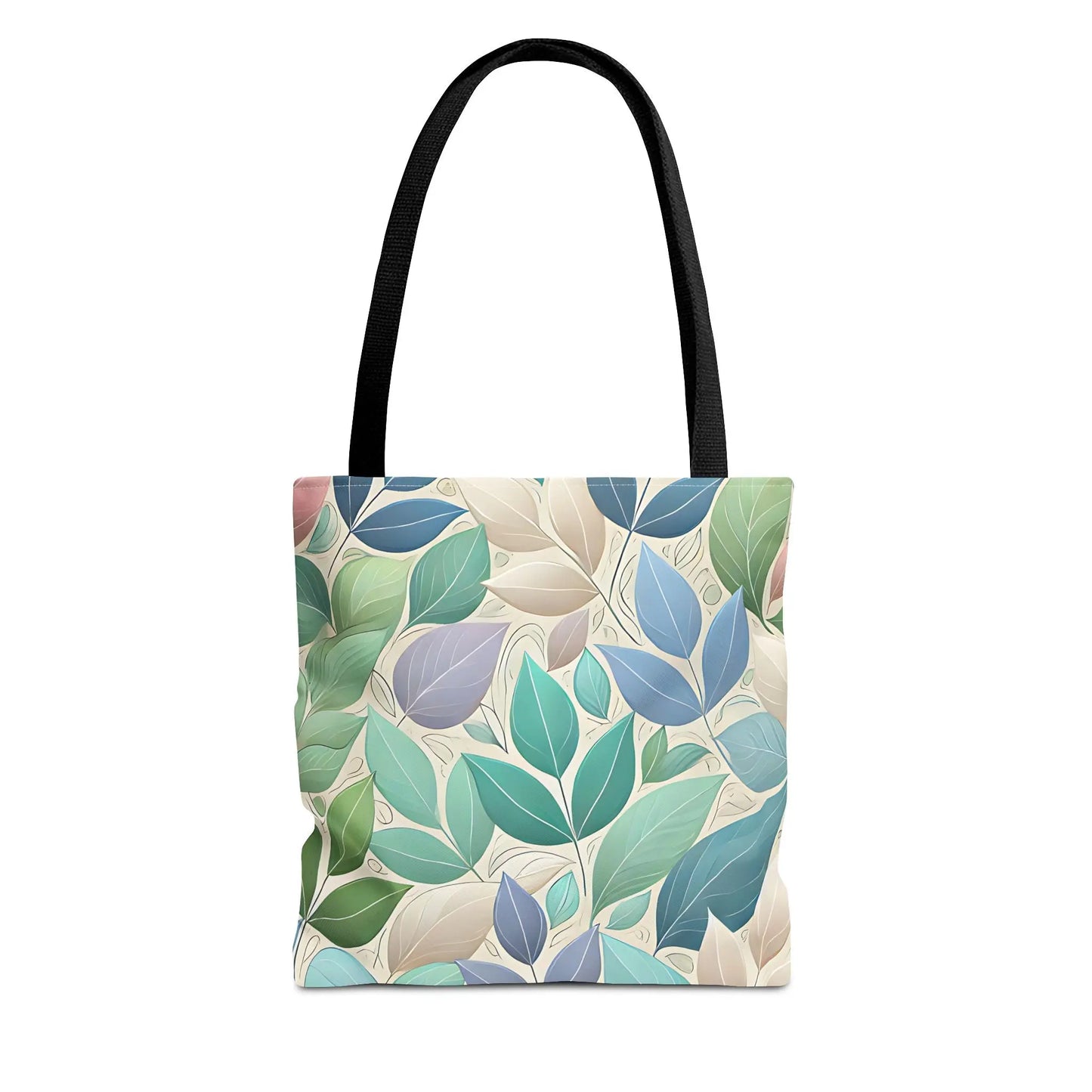 Pastel Leaf Tote Bag