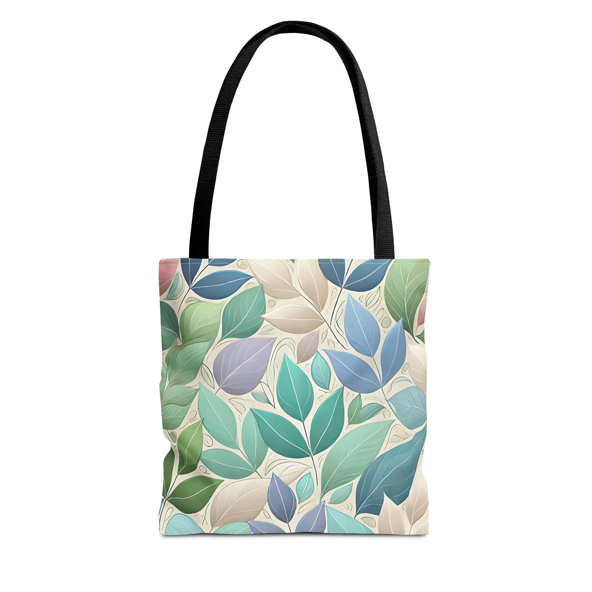 Pastel Leaf Tote Bag