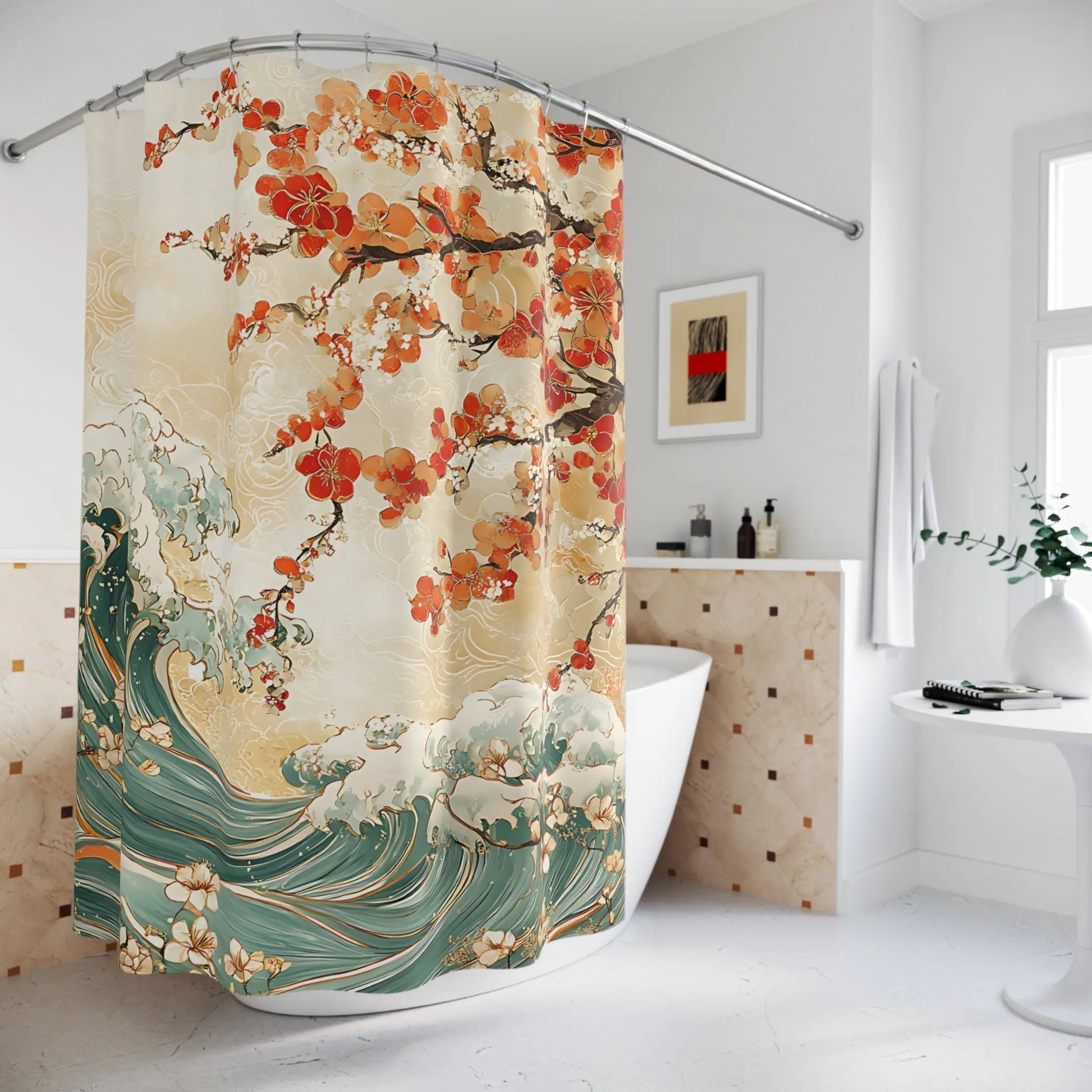 Cherry Blossom Shower Curtain