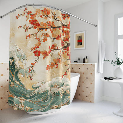 Cherry Blossom Shower Curtain
