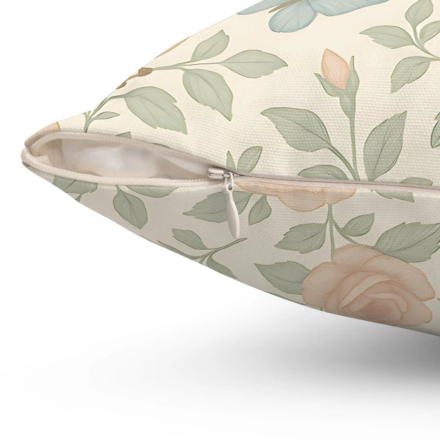 Botanical Rose Garden Pillow