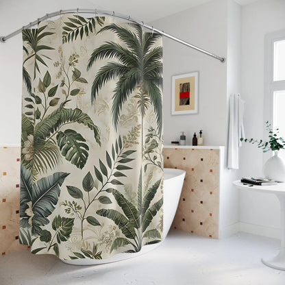 Tropical Vibe Shower Curtain