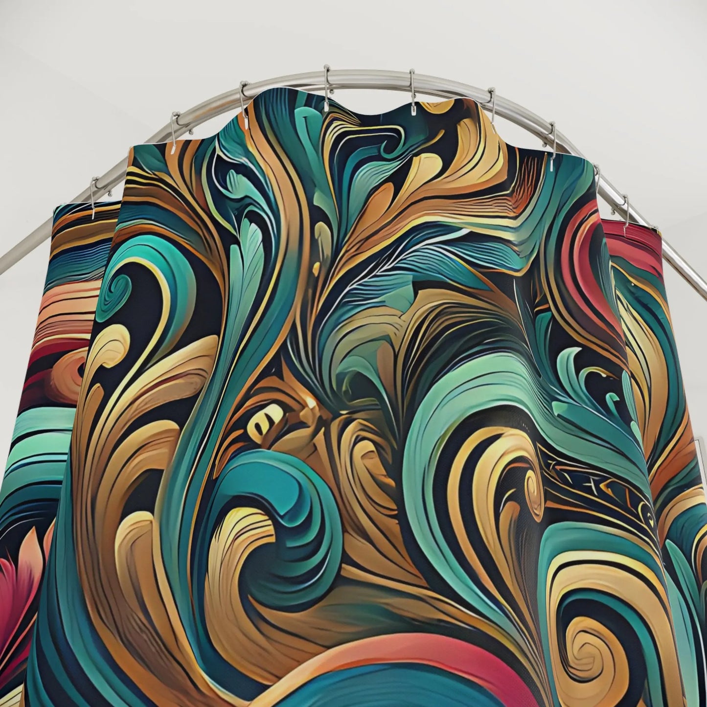 Contemporary Style Shower Curtains