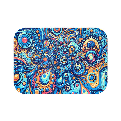 Colorful Bohemian Bath Mat