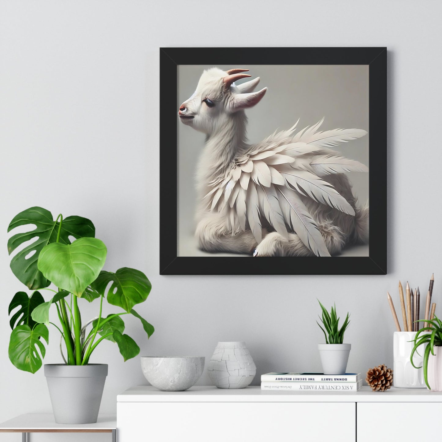 Whimsical Framed Horizontal Poster