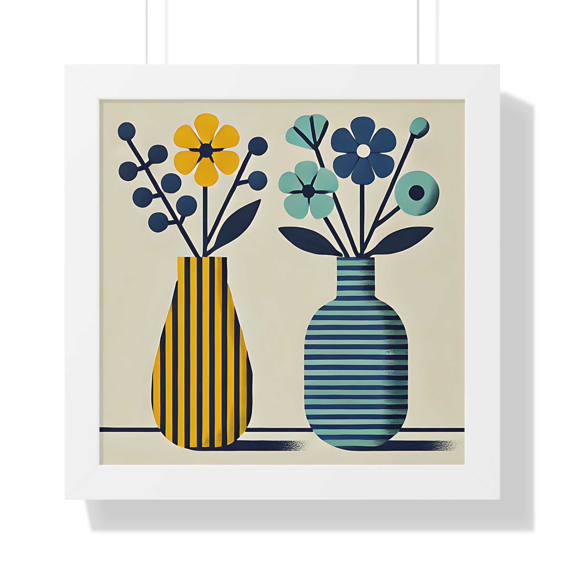 Modern Botanical Framed Poster