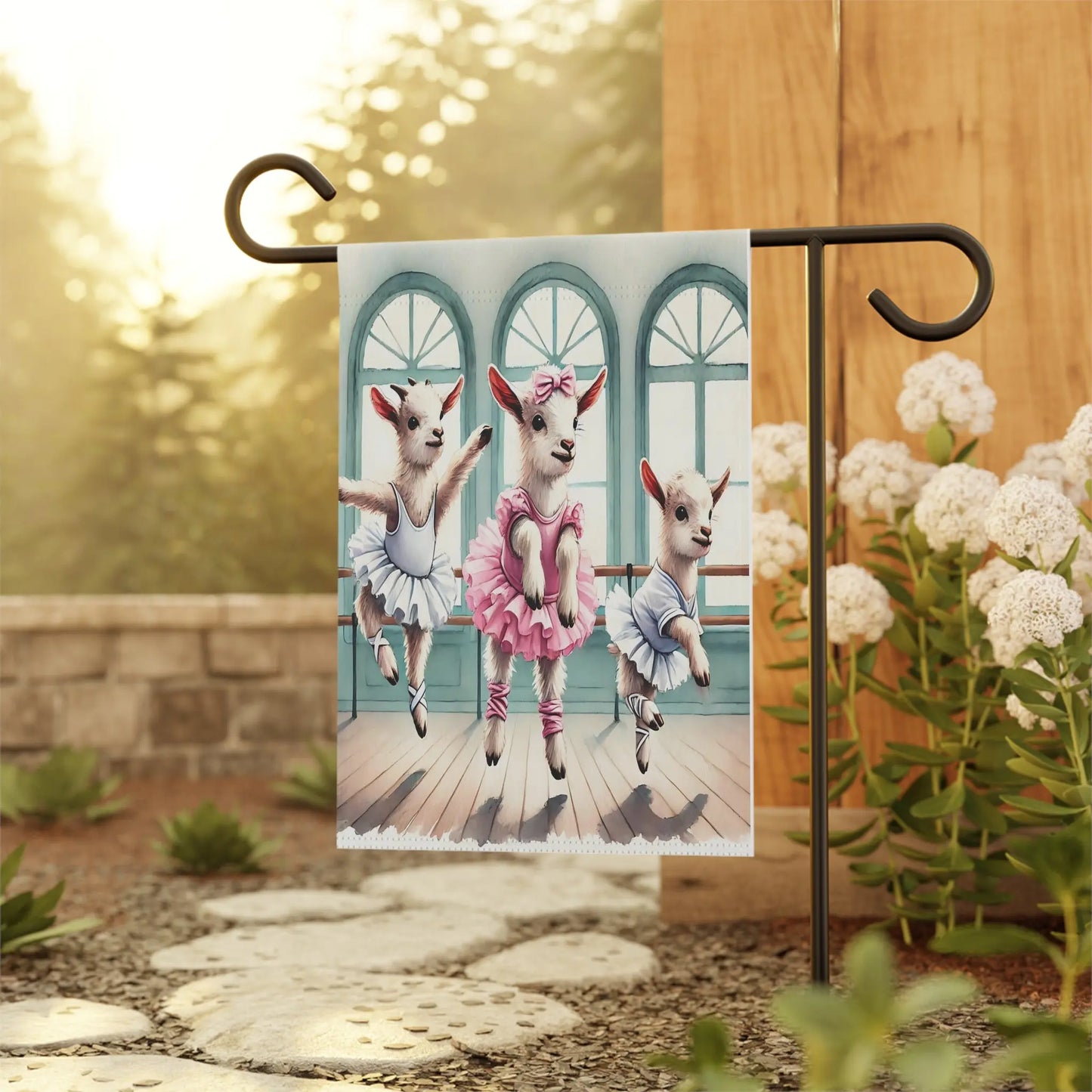 Whimsical Garden Banner for Home Decor