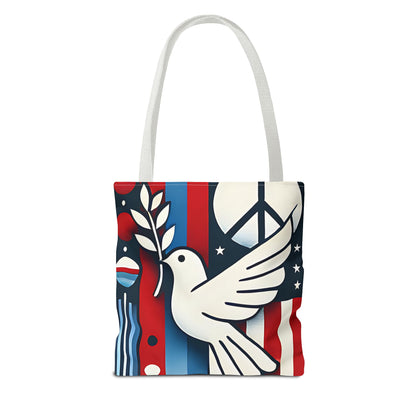 Peaceful Dove Tote Bag | Eco-Friendly Shopping Bag, Gift for Nature Lovers, Travel Tote, Festival Essential, Bohemian Style