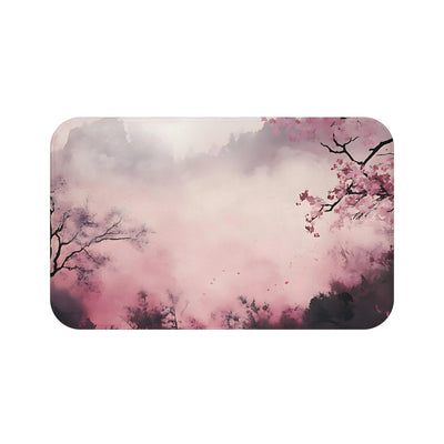 Serene Cherry  Blossom Bath Mat