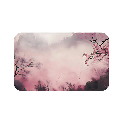 Serene Cherry  Blossom Bath Mat