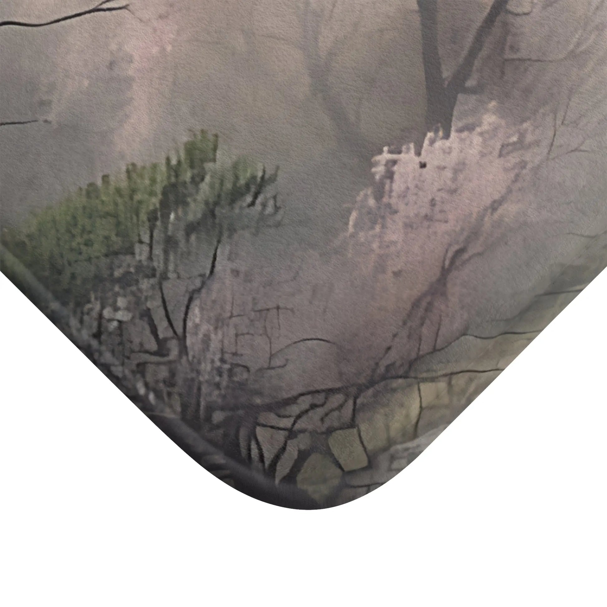 Serene Cherry Blossom Bath Mat