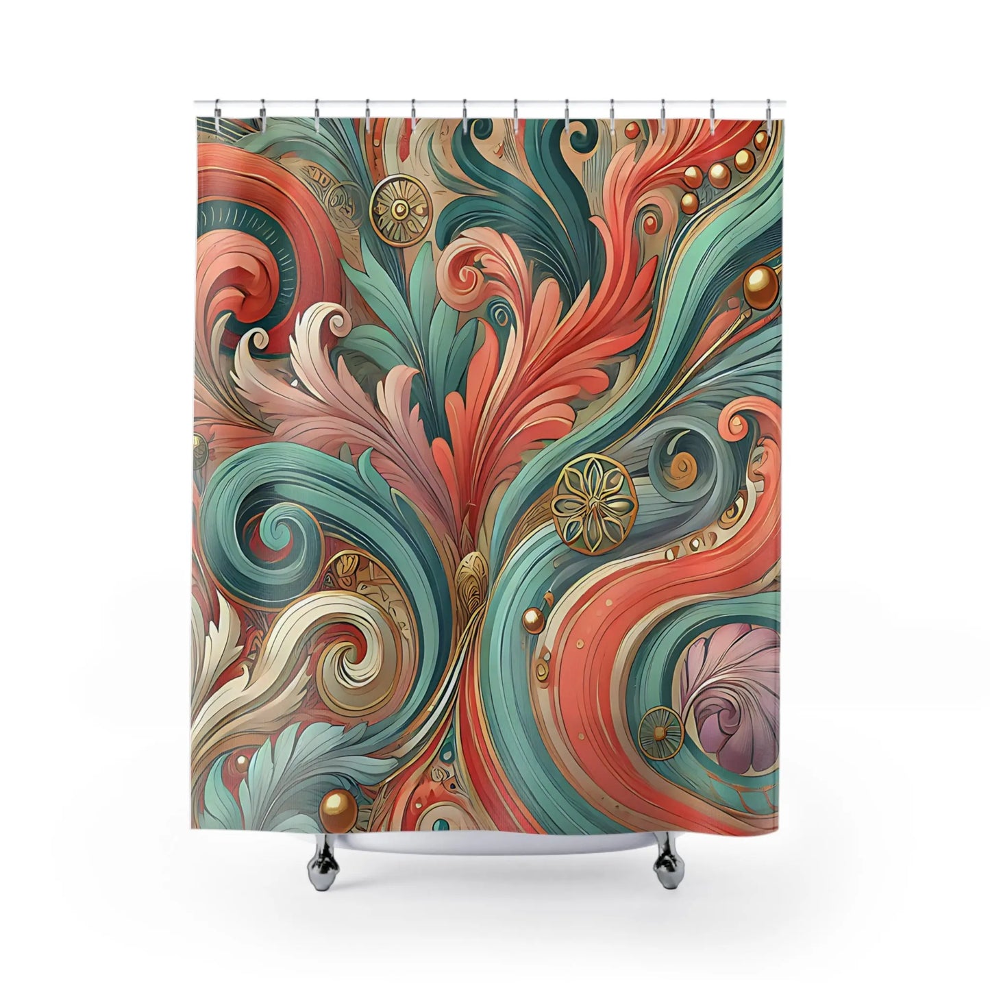 Swirl Shower Curtains