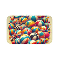 Colorful Beach Ball Bath Mat