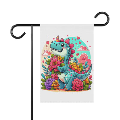 Whimsical Dino Garden Banner