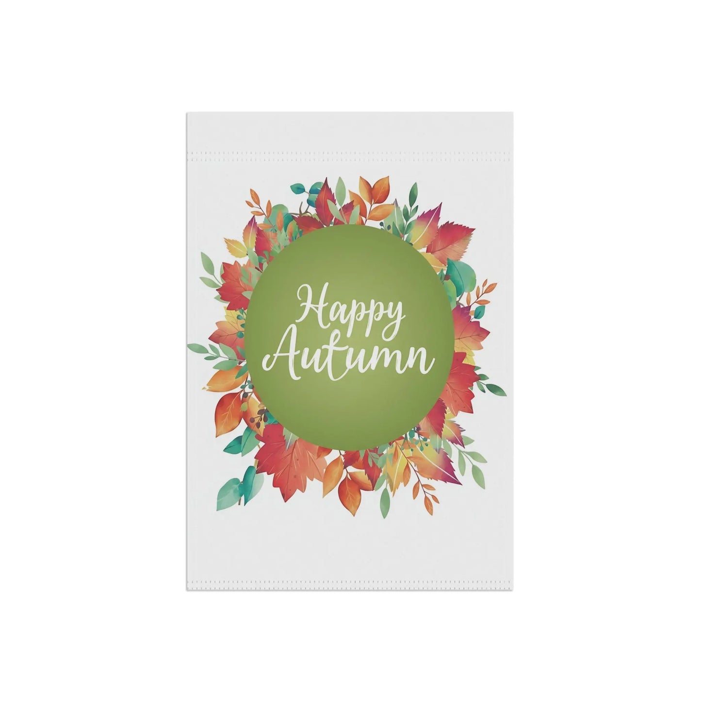 Happy Autumn Garden Flag